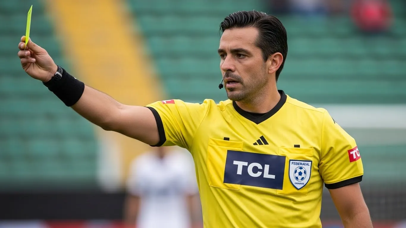 O que significa tcl na camisa do juiz de futebol?