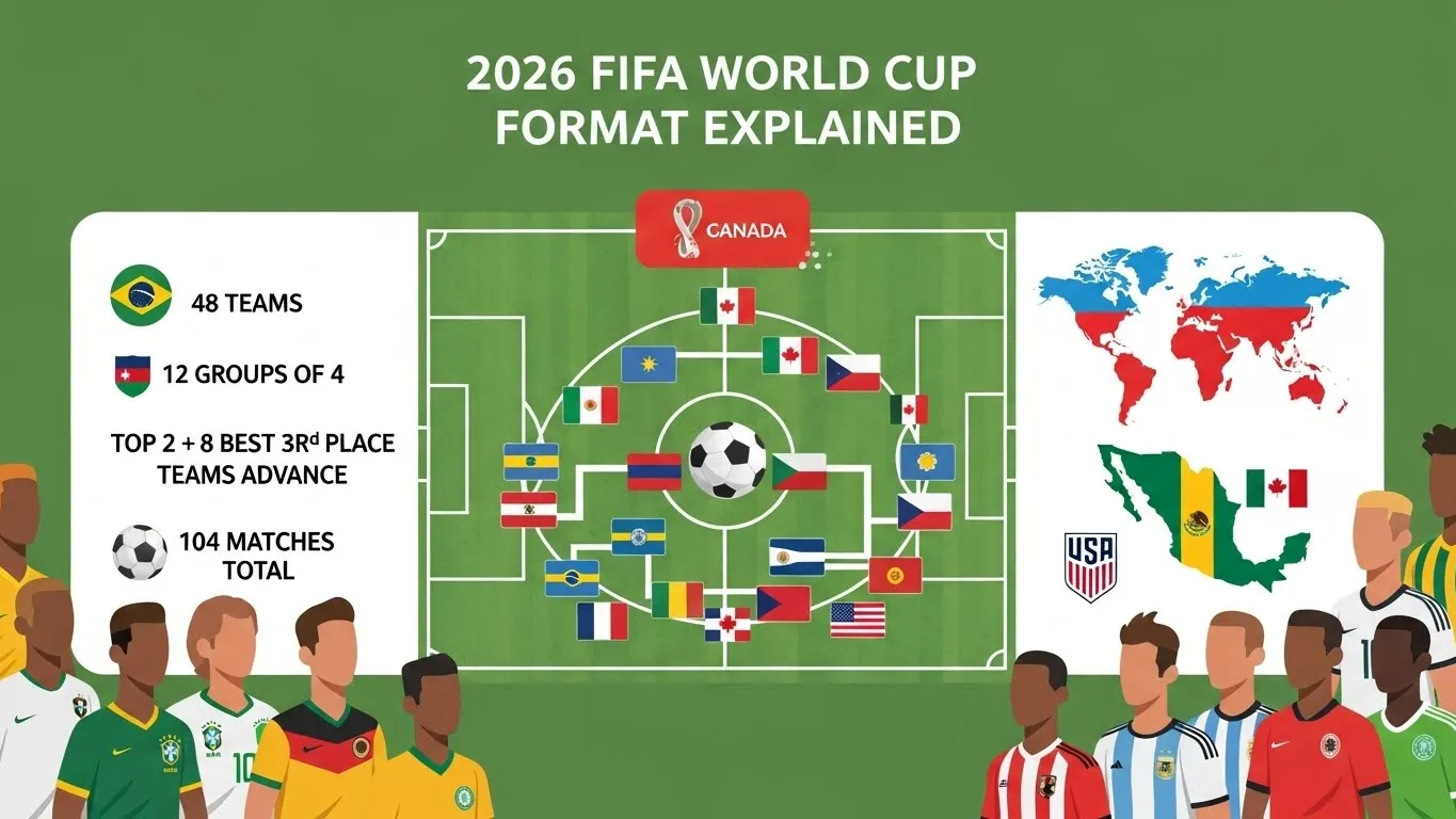 Novo formato da Copa do Mundo de 2026 com 48 seleções explicado